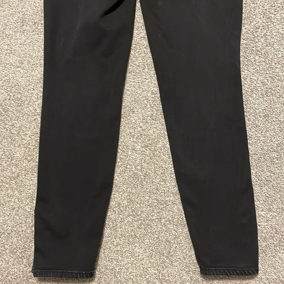 Talbots Black Denim Jegging Rhinestone Ankle Buttons 4 - Picture 13 of 13